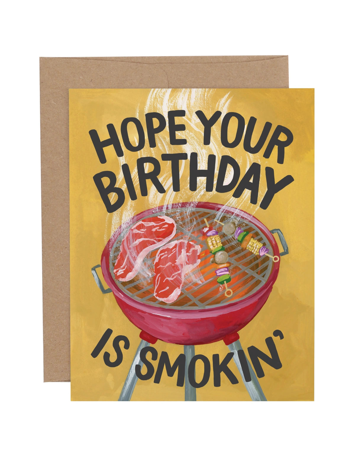 1Canoe2, Smokin Birthday Greeting Card