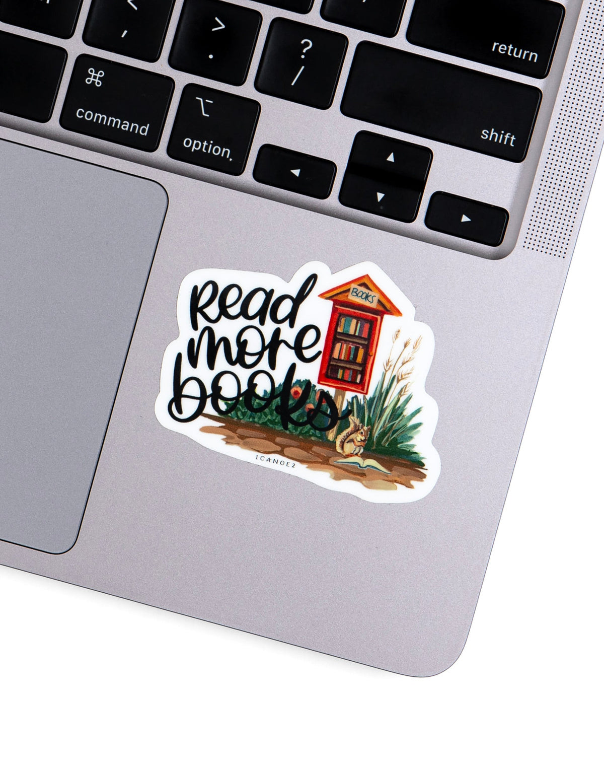 1Canoe2, Read More Books Decal
