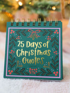 25 Days Of Christmas - Quotes + Prompts Advent Desk Calendar