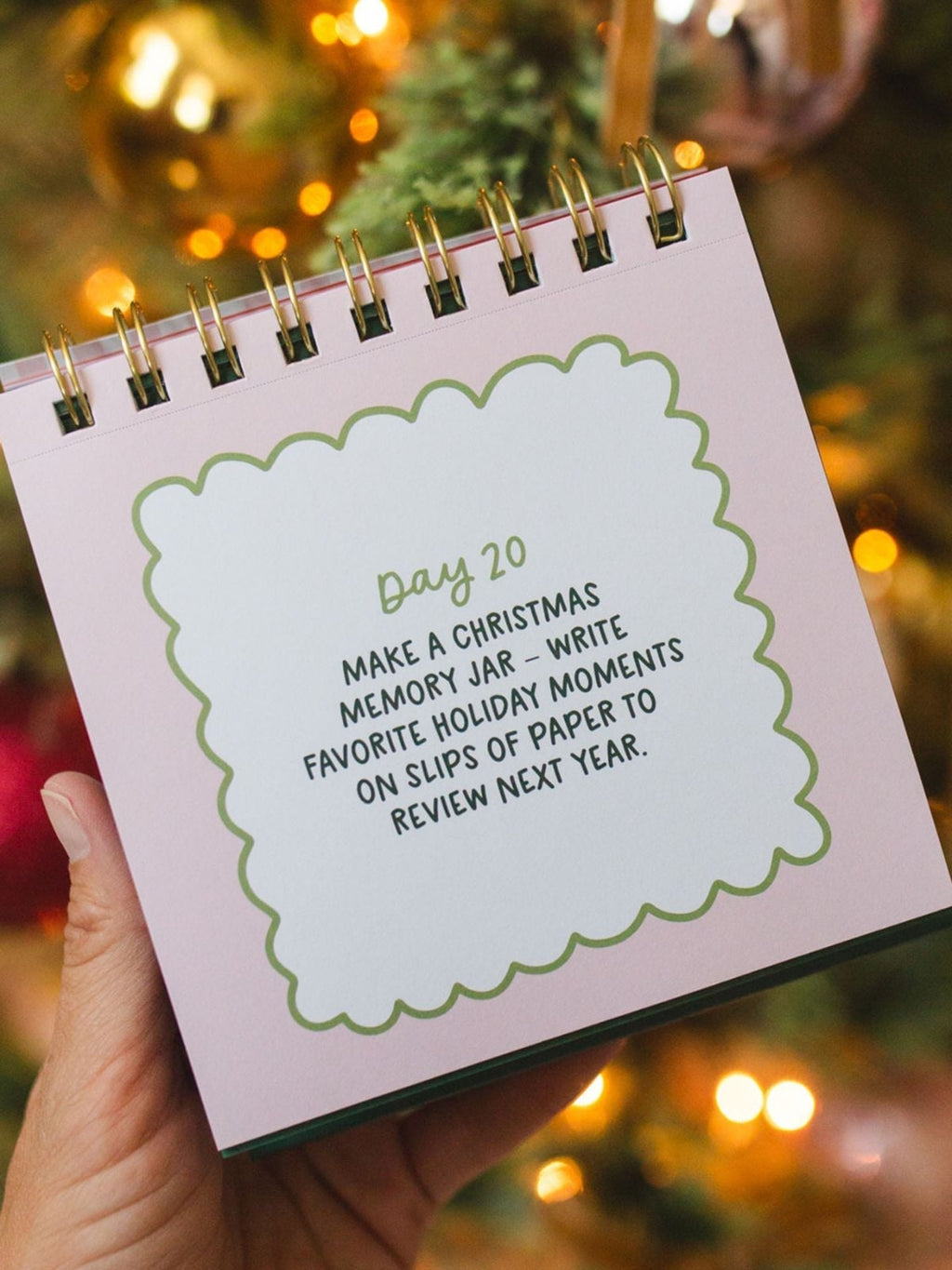 25 Days Of Christmas - Quotes + Prompts Advent Desk Calendar