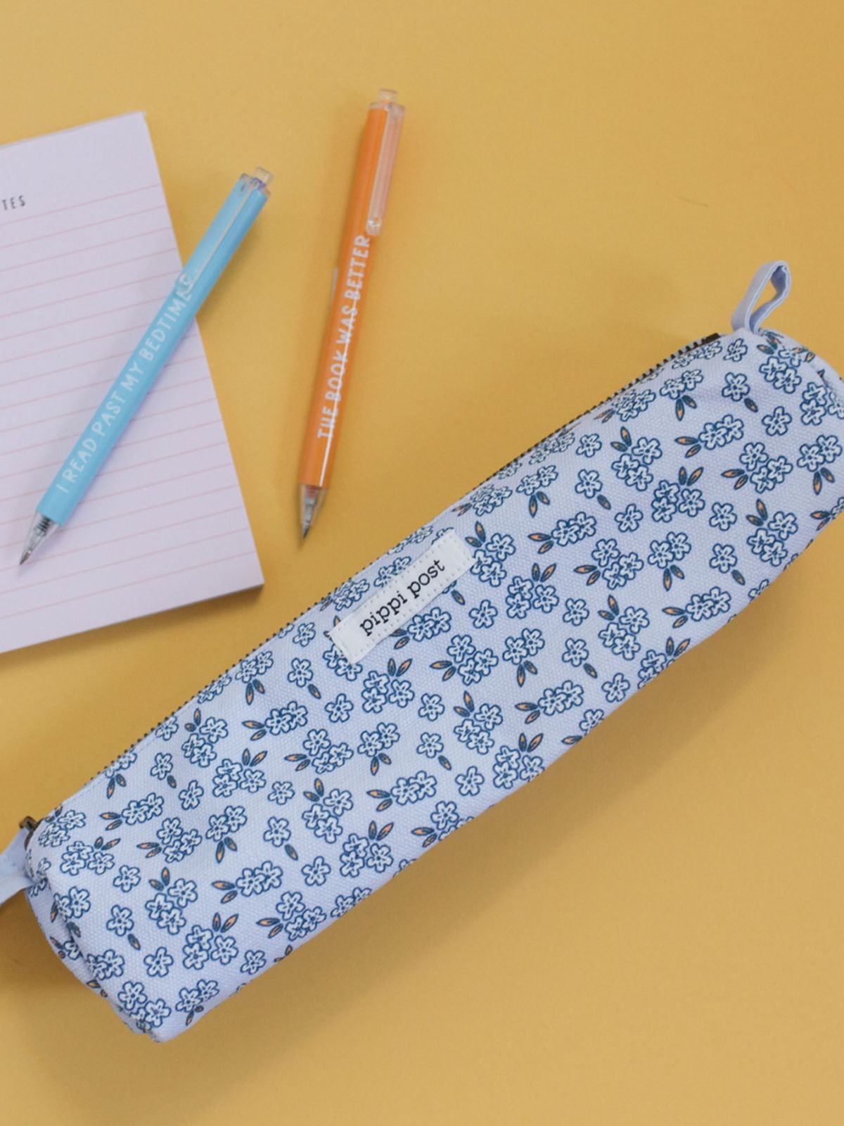 Pippi Post, Tiny Florals Canvas Pencil Pouch