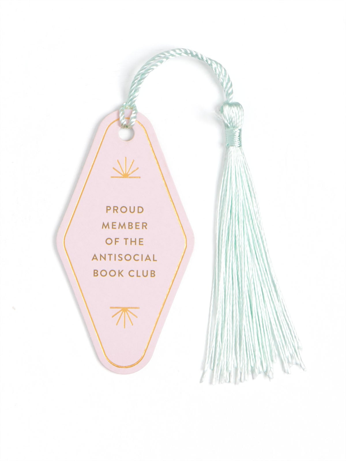 Studio Calico, Antisocial Book Club Vegan Leather Bookmark