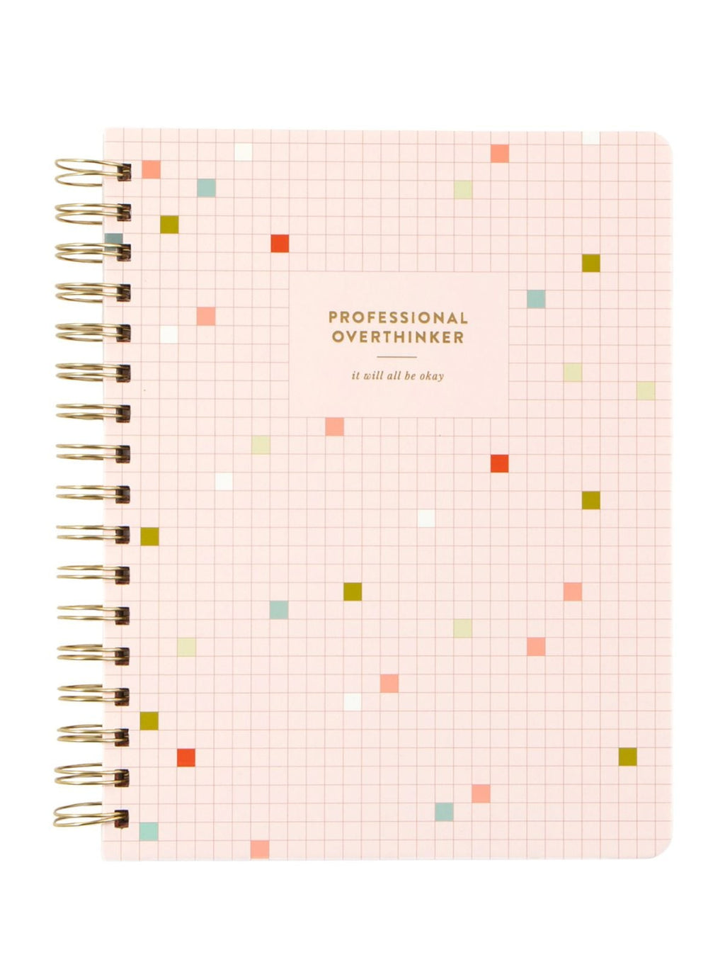 Studio Calico, Professional Overthinker Spiral Notebook