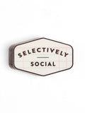 Studio Calico, Selectively Social  Decal Sticker