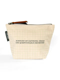 Studio Calico, Caffeine & Chaos Zippered Canvas Pouch