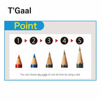 Kutsuwa, T’Gaal, Pencil Sharpener, Clear