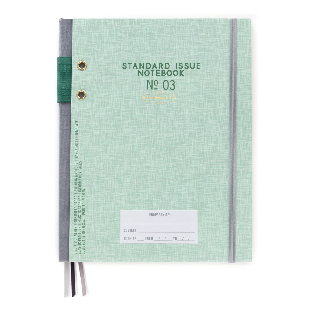 Designworks Ink, Standard Issue Journal No. 3, Green