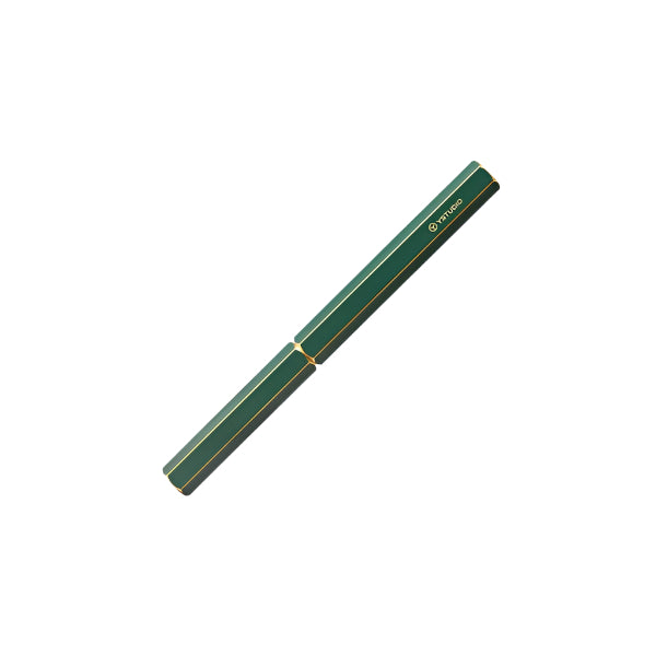 ystudio Classic Revolve Fountain Pen - Green, Medium