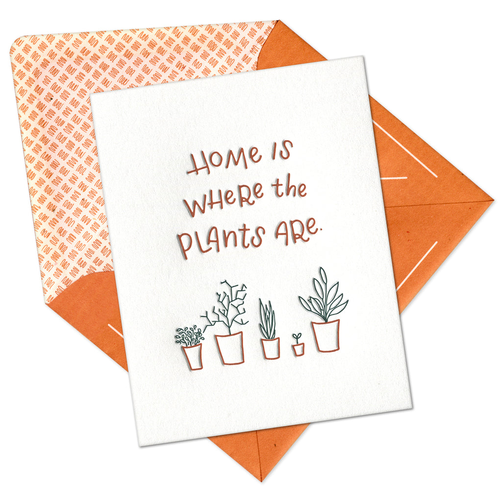 Ink Meets Paper, Where the Plants are Congrats + Celebrations Card