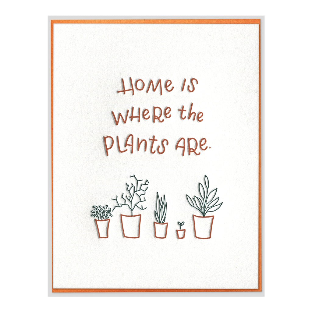 Ink Meets Paper, Where the Plants are Congrats + Celebrations Card