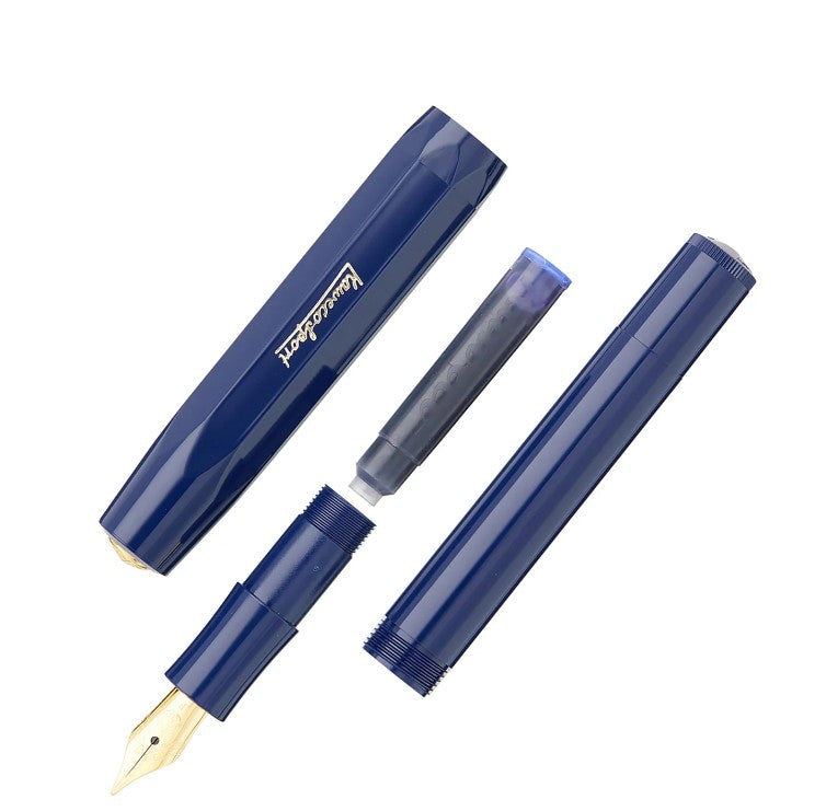 Kaweco, Classic Sport Fountain Pen, Navy, Medium