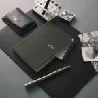 Hobonichi, Techo 2026 HON A6, Paper Series, Black Gingham