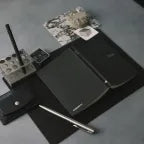 Hobonichi, Techo 2026 HON A6, Paper Series, Black Gingham