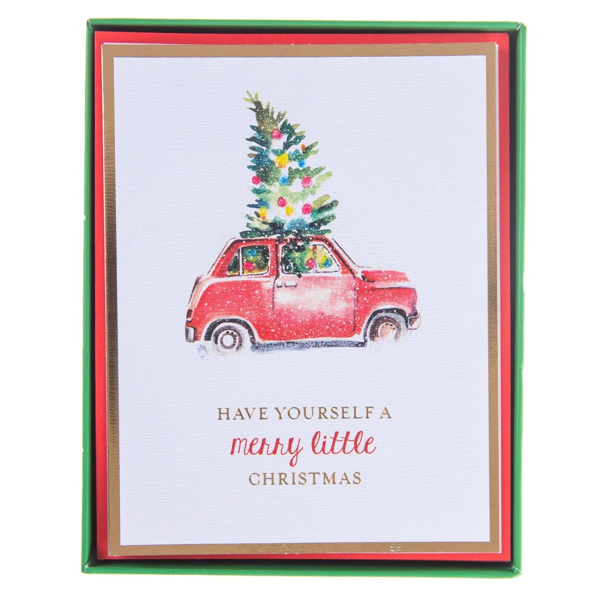 Graphique, Merry Little Car with Tree Holiday Boxed Set