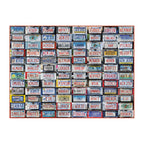 Nantucket License Plates 1000 Piece Jigsaw Puzzle