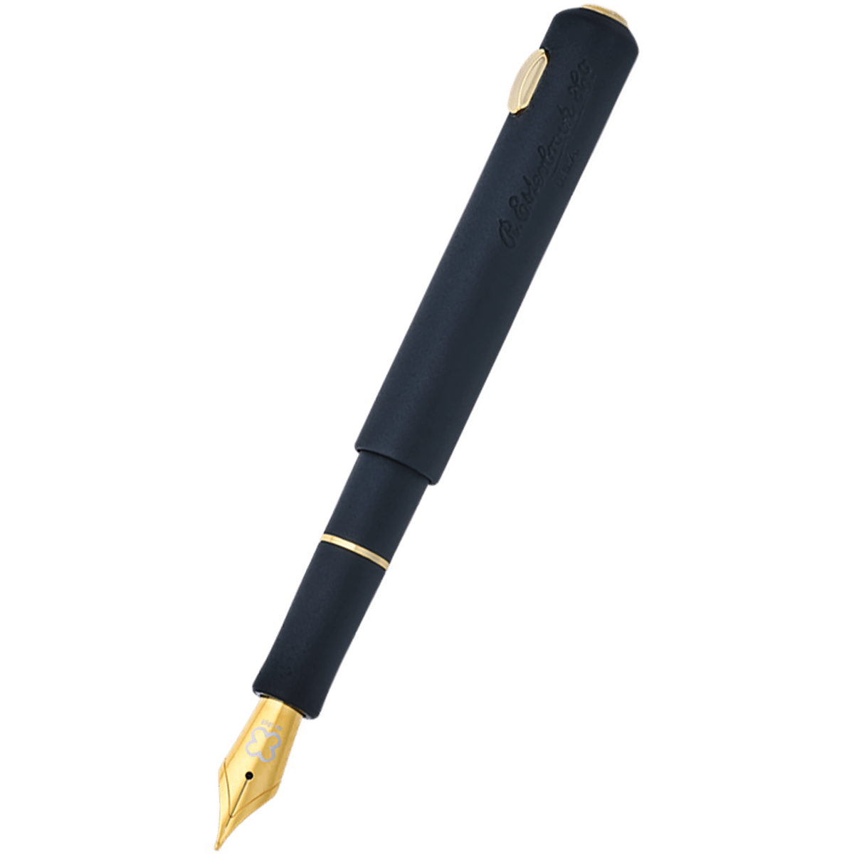 Esterbrook Niblet Black Raven, Gold Trim Broad