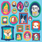Chronicle Books - Pet Portraits 500 Piece Family Puzzle