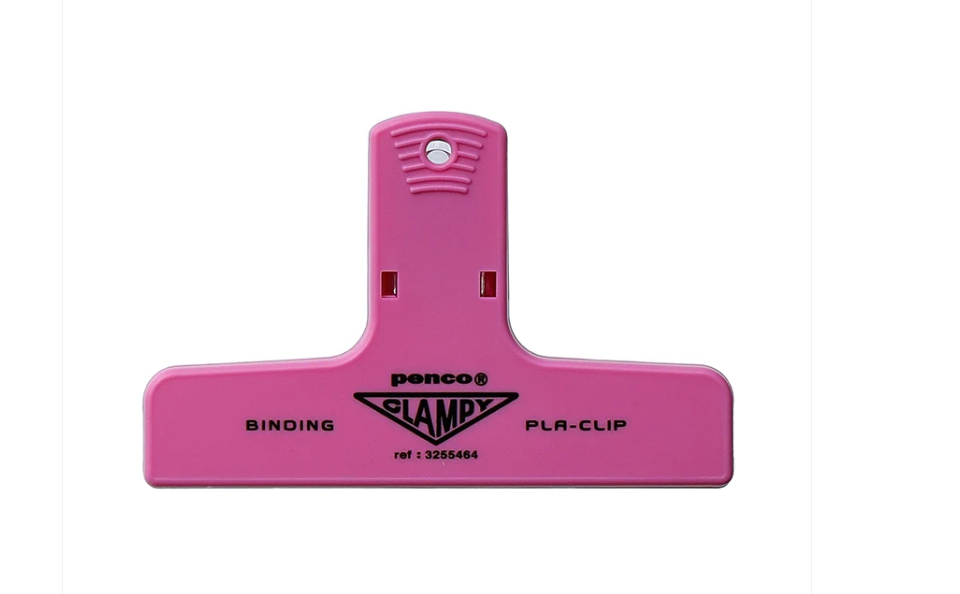 Penco, Clampy Plastic Clip - Pink