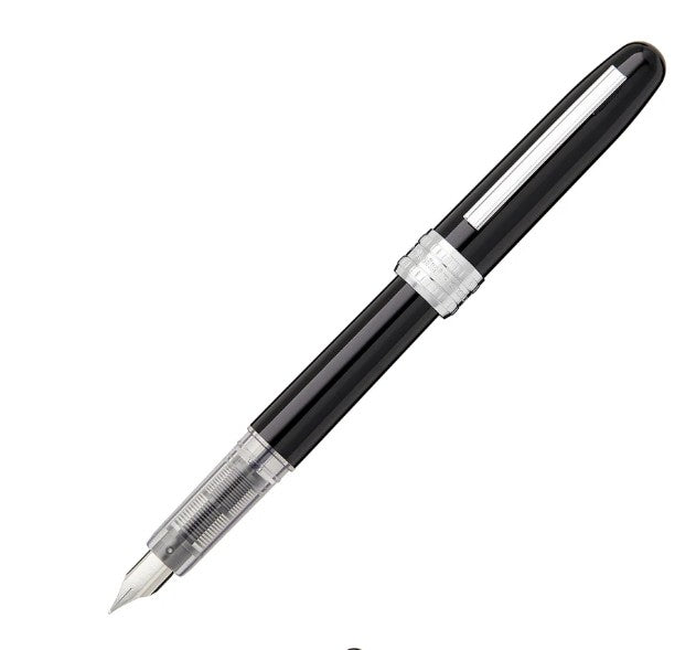 Platinum Plaisir Fountain Pen - Black Medium