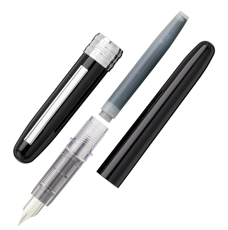 Platinum Plaisir Fountain Pen - Black Medium