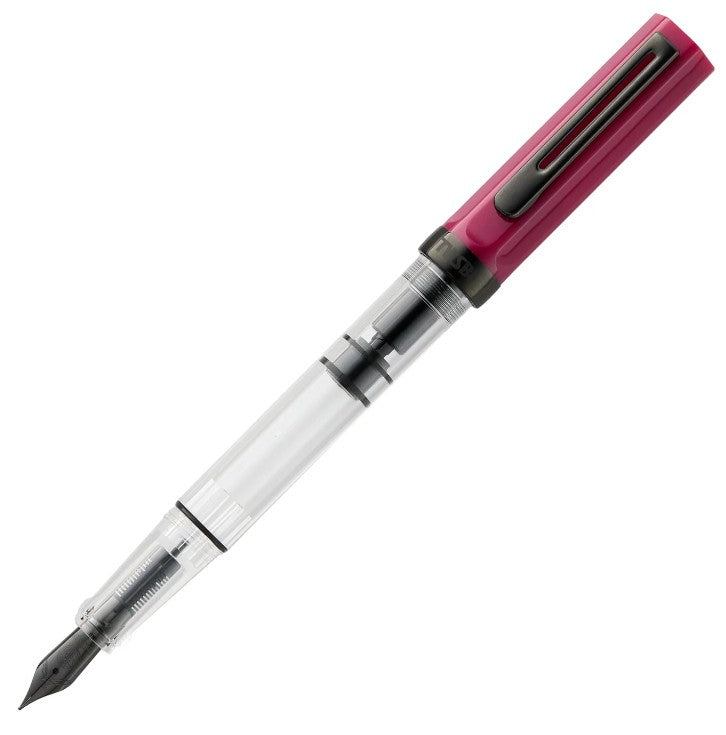 TWSBI ECO Plum w/Onyx Fountain Pen, Fine