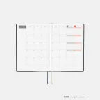 Hobonichi, Techo 2026 HON A5, Slash, Navy