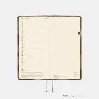 Hobonichi, Techo 2026 Weeks, Shirt Fabric, Foggy Plaid