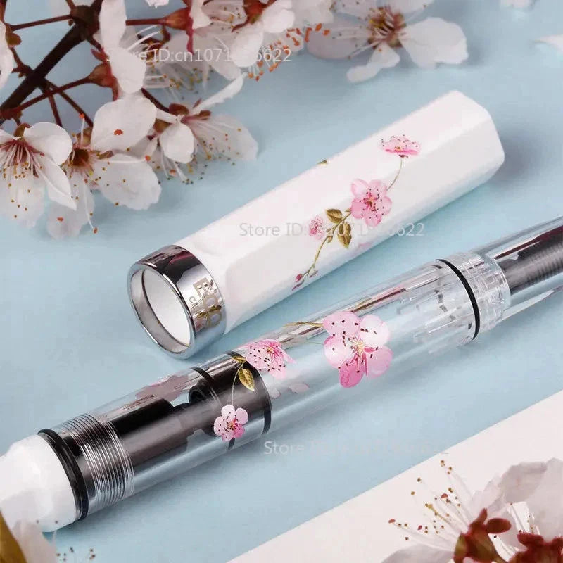 TWSBI ECO Cherry Blossom Fountain Pen, Medium