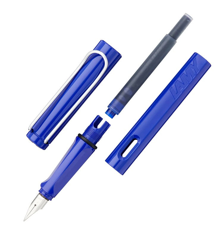 Lamy, Safari Fountain Pen, Blue, Medium