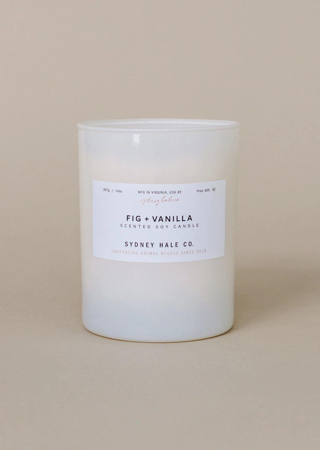 Sydney Hale, Fig + Vanilla