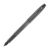 Sheaffer 100 Fountain Pen in Shiny Dark Grey Gunmetal with PVD Trim, Fine