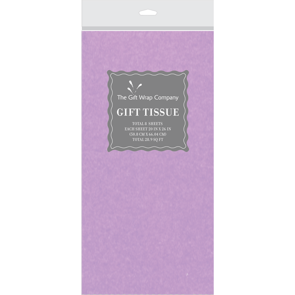 The Gift Wrap Company Solid Gift Tissue, Lilac