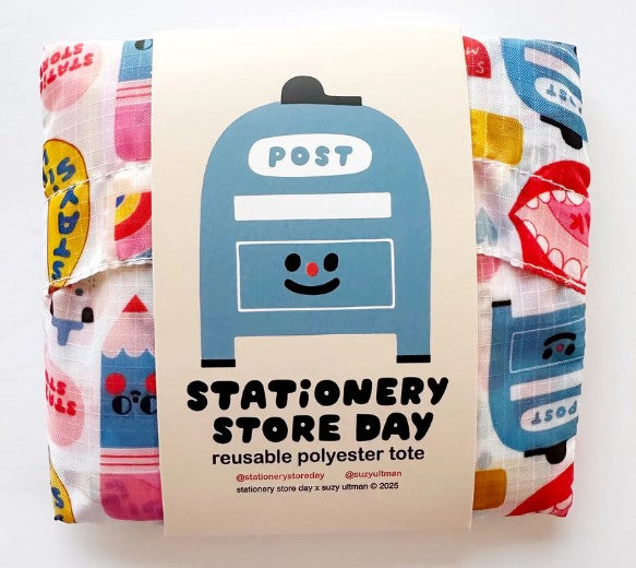 Stationery Store Day, Suzy's Cuties Foldable Tote