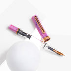 TWSBI, ECO Fluorite Purple w/Bronze Fountain Pen, Medium