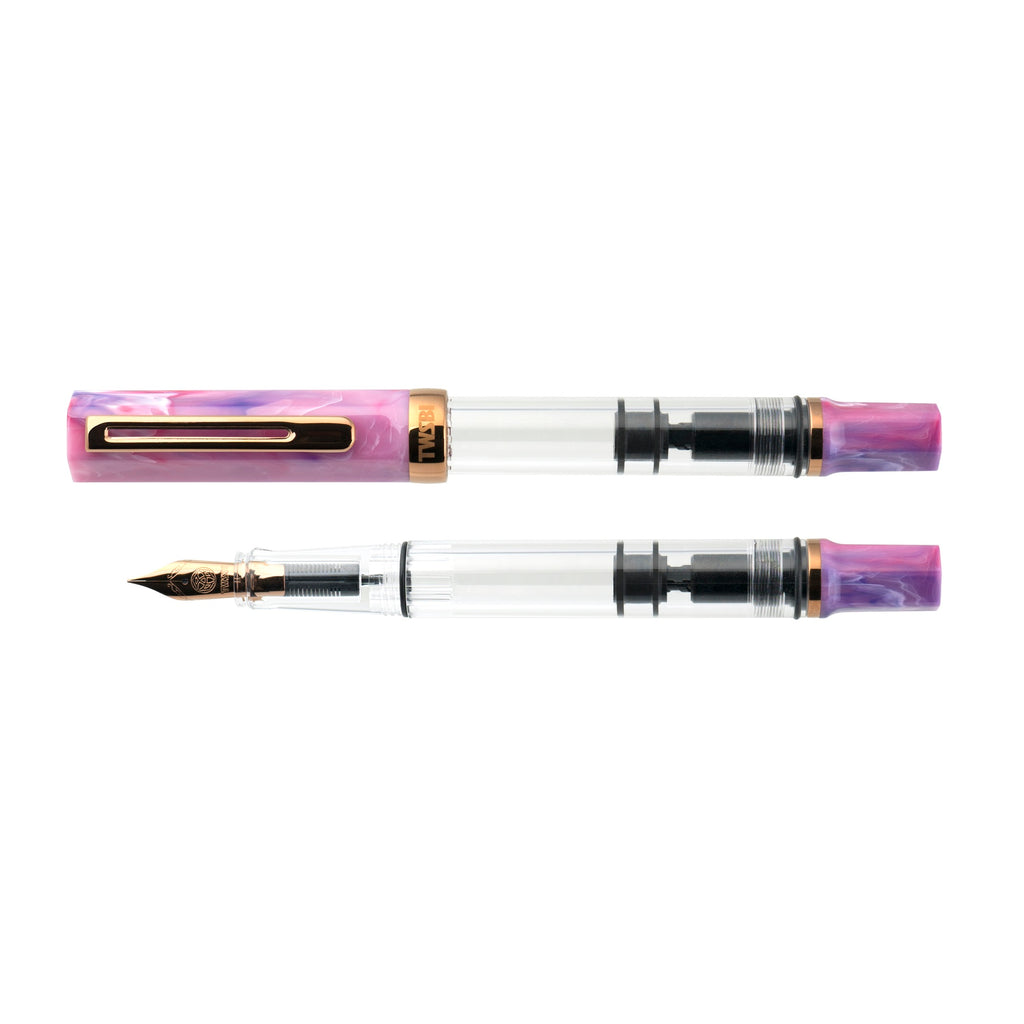 TWSBI, ECO Fluorite Purple w/Bronze Fountain Pen, Medium