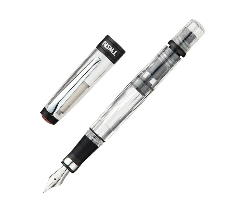 TWSBI, Diamond 580ALR Black Fountain Pen, Medium