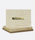 Elum, Textured Lines Letterpress Boxed Notes