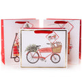 Graphique, Watercolor Icons Holiday Large Gift Bag Set