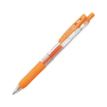 Zebra Sarasa Clip Gel Retractable, Red Orange, 0.5mm Pen